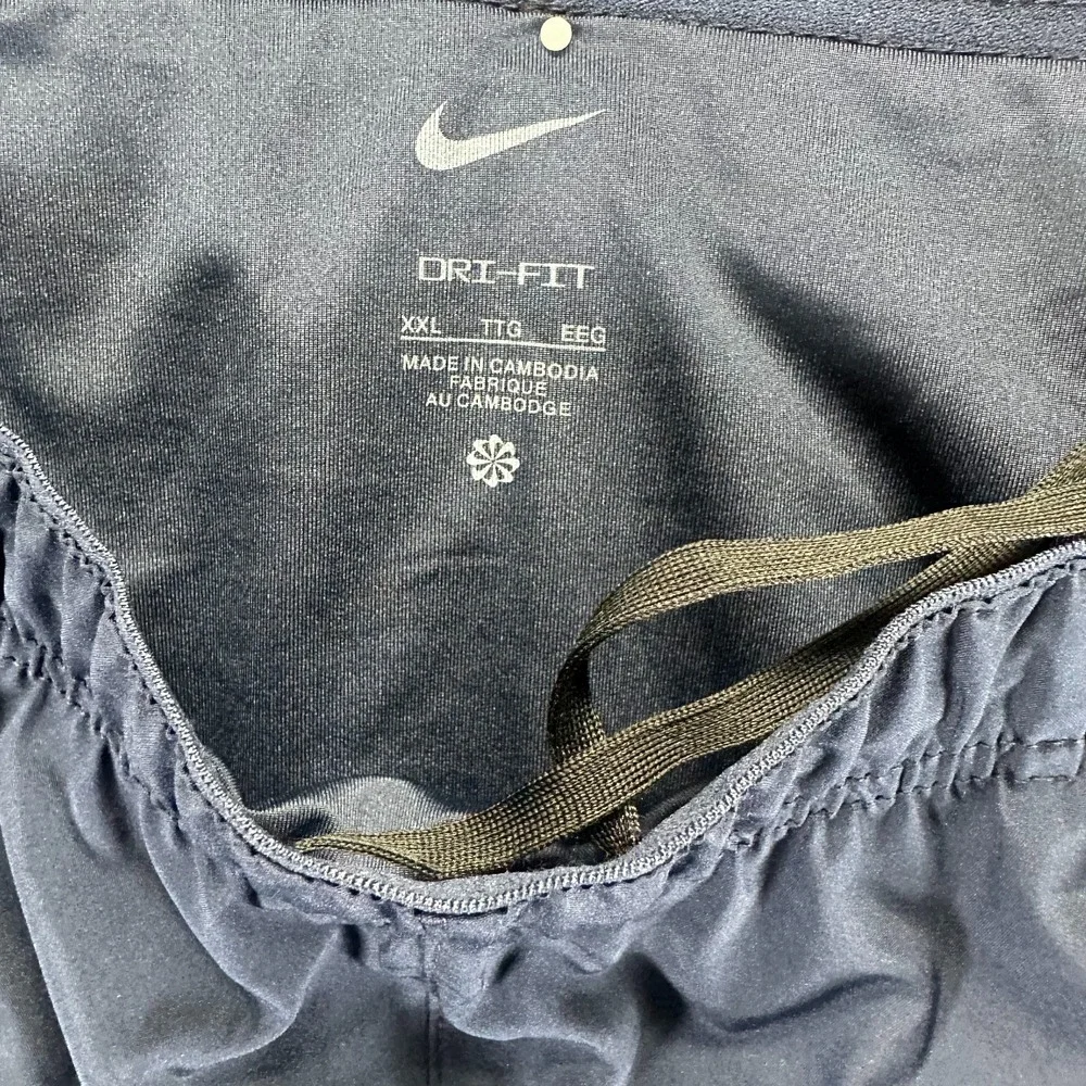 Nike Dri-Fit Shorts Mens 2XL Blue Athletic Performance Sports Summer Running